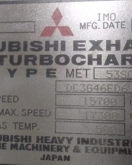 Mitsubishi Gas Turbocharger Type-MET- 53SC