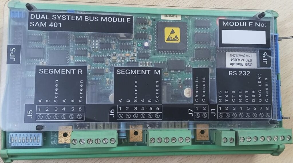 Decent Module Contacts DUAL System BUS Module SAM 401 - Decent Marine